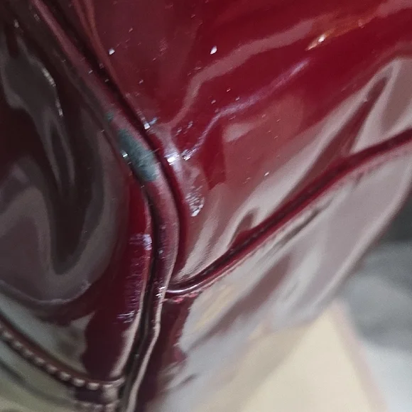 Coach East West Patent Leather Tote - Picture 13 of 14